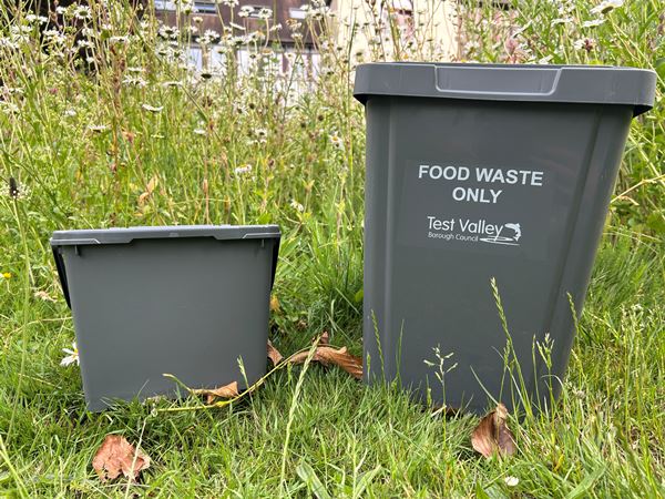 Food waste caddies begin delivery across Test Valley | Test Valley